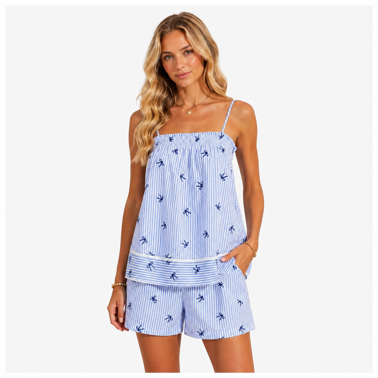 Randigt Cami & Shorts Set