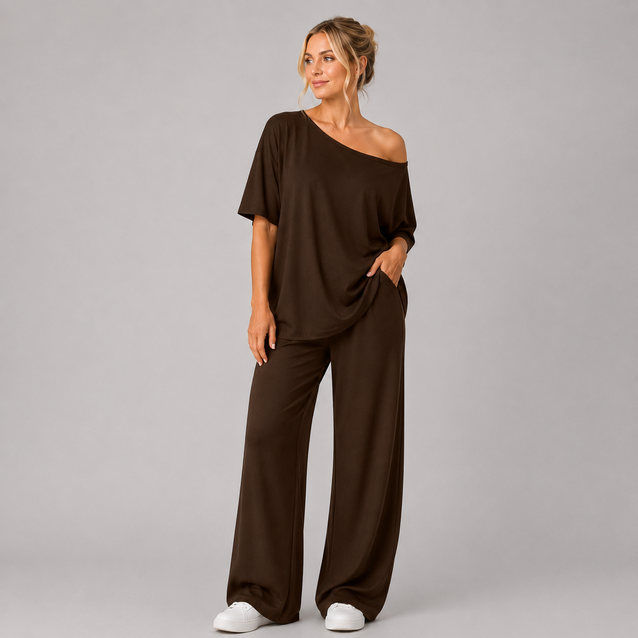 Off Shoulder Lounge Set